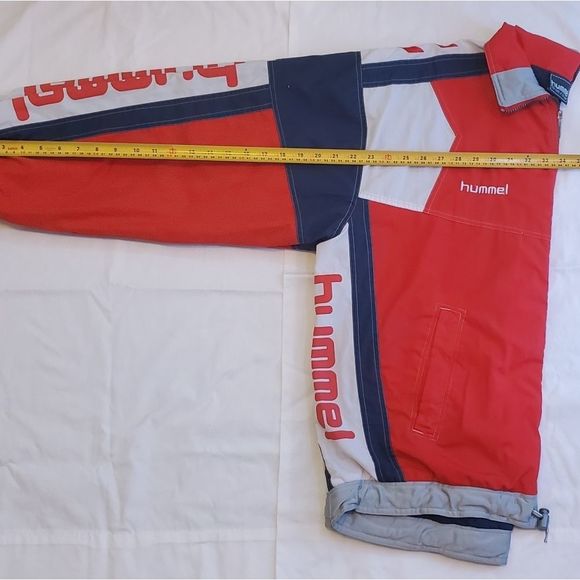 Hummel Sport Jacket Vintage Windbreaker XL - Picture 6 of 6
